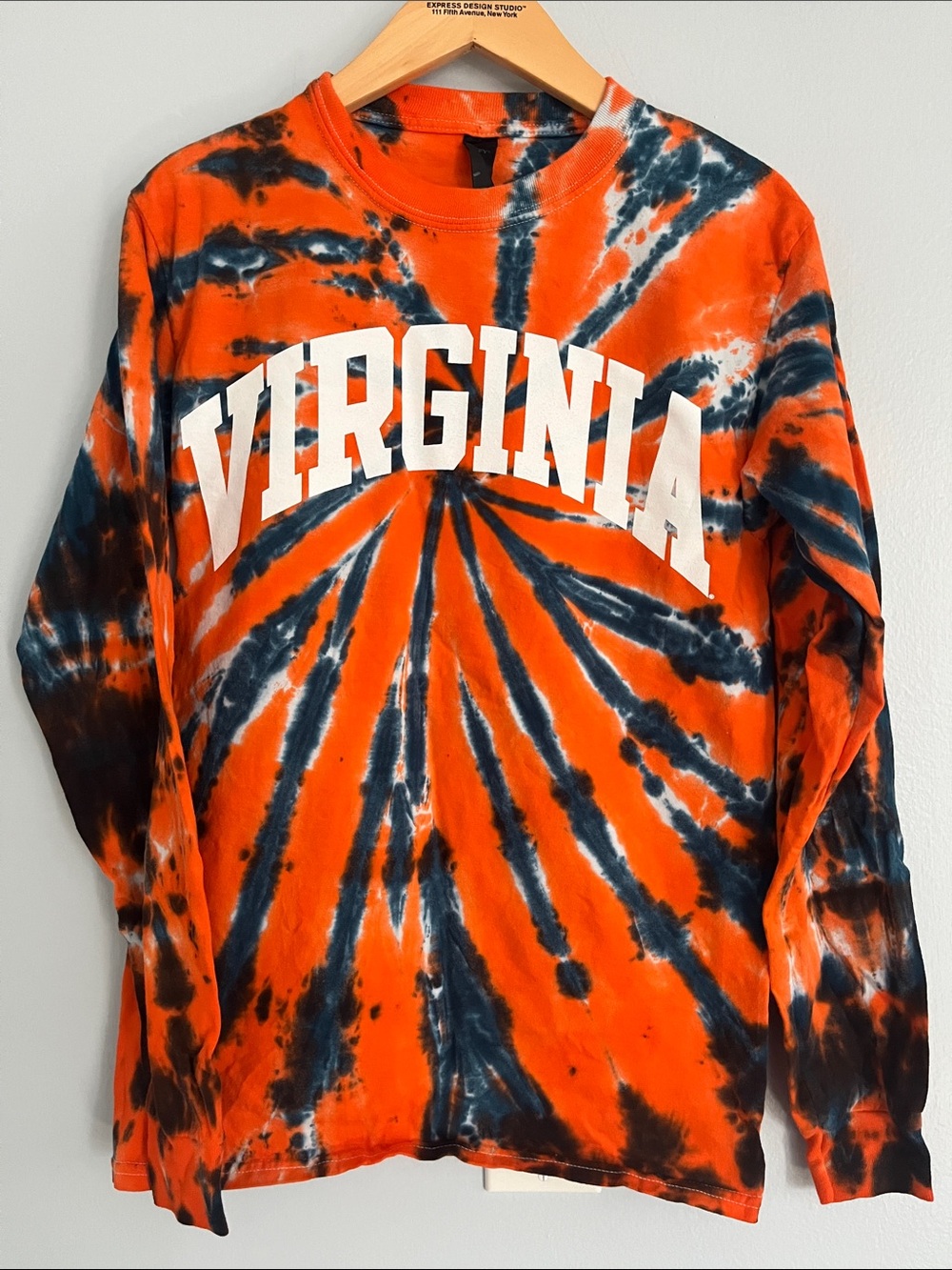 UVA Tie Dye Long Sleeve Tee